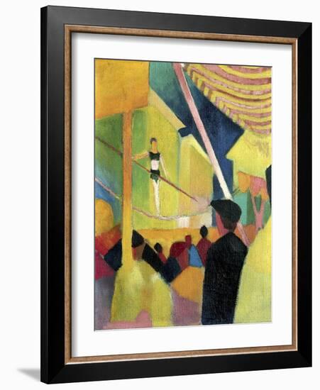 Tightrope Walker, C. 1913-August Macke-Framed Giclee Print