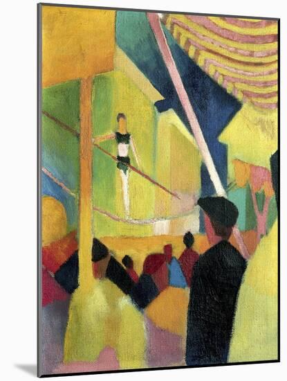 Tightrope Walker, C. 1913-August Macke-Mounted Giclee Print