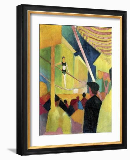 Tightrope Walker, C. 1913-August Macke-Framed Giclee Print