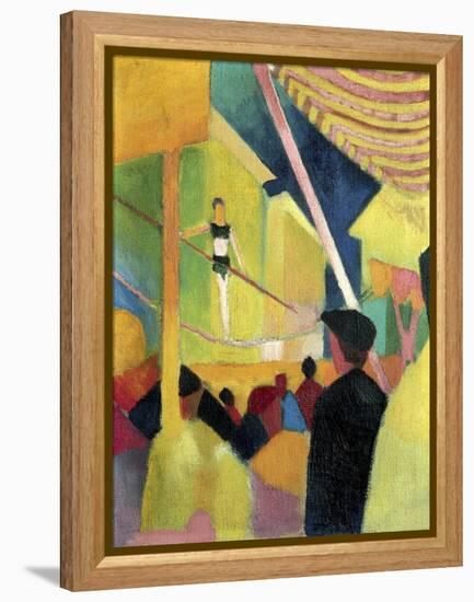 Tightrope Walker, C. 1913-August Macke-Framed Premier Image Canvas