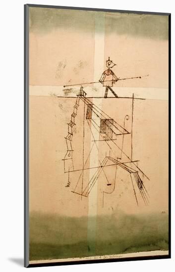 Tightrope Walker-Paul Klee-Mounted Giclee Print