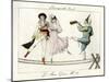 Tightrope Walkers French-null-Mounted Giclee Print