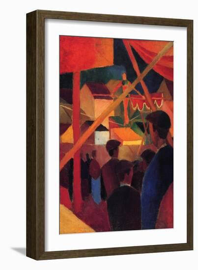 Tightrope-Auguste Macke-Framed Premium Giclee Print