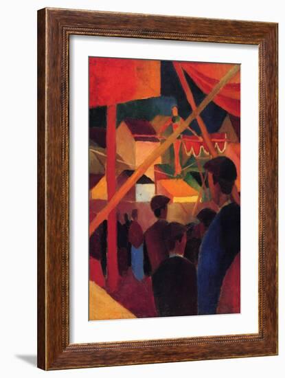 Tightrope-Auguste Macke-Framed Premium Giclee Print