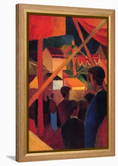 Tightrope-Auguste Macke-Framed Stretched Canvas