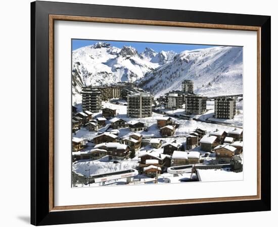 Tignes-Le-Lac, Tignes, Savoie, Rhone-Alpes, French Alps, France, Europe-Matthew Frost-Framed Photographic Print