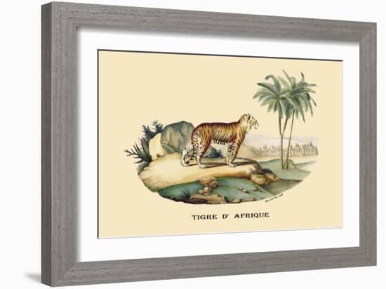 Tigre d'Afrique-E.f. Noel-Framed Art Print