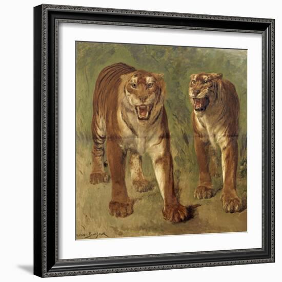 Tigre royal furieux-Rosa Bonheur-Framed Giclee Print