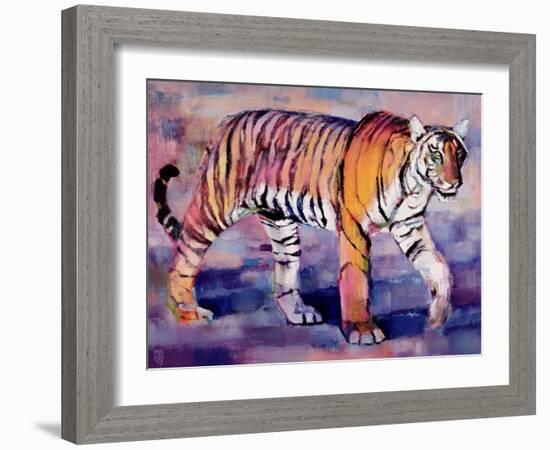 Tigress, Khana, India, 1999-Mark Adlington-Framed Giclee Print