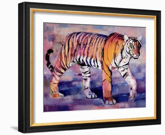 Tigress, Khana, India, 1999-Mark Adlington-Framed Giclee Print