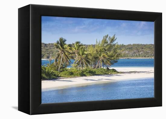 Tihiti Beach, Elbow Cay, Abaco Islands, Bahamas, West Indies, Central America-Jane Sweeney-Framed Premier Image Canvas