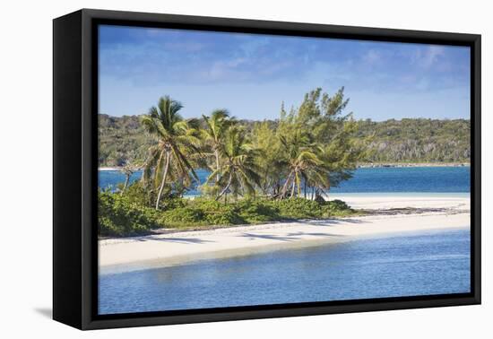 Tihiti Beach, Elbow Cay, Abaco Islands, Bahamas, West Indies, Central America-Jane Sweeney-Framed Premier Image Canvas