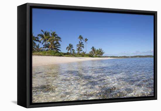 Tihiti Beach, Elbow Cay, Abaco Islands, Bahamas, West Indies, Central America-Jane Sweeney-Framed Premier Image Canvas