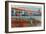 Tijuana, Mexico - Mexicali Beer Hall, Longest Bar in World-Lantern Press-Framed Art Print