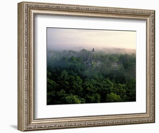 Tikal, Maya, Guatemala-Kenneth Garrett-Framed Photographic Print