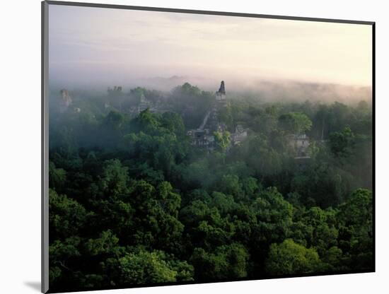 Tikal, Maya, Guatemala-Kenneth Garrett-Mounted Photographic Print