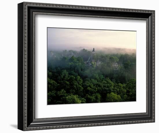 Tikal, Maya, Guatemala-Kenneth Garrett-Framed Photographic Print