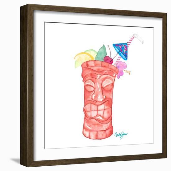 Tiki Bar Tonics I-Nola James-Framed Art Print