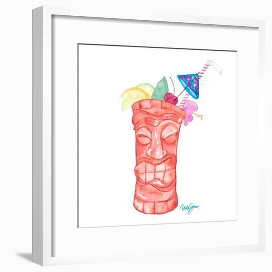 Tiki Bar Tonics I-Nola James-Framed Art Print