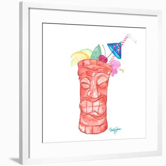 Tiki Bar Tonics I-Nola James-Framed Art Print