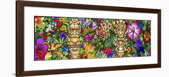 Tiki Gods-Howie Green-Framed Giclee Print