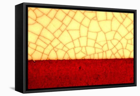 Tile Abstract I-Andy Bell-Framed Premier Image Canvas