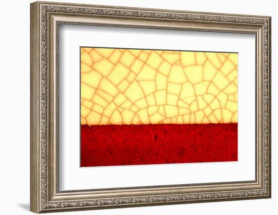 Tile Abstract I-Andy Bell-Framed Photographic Print