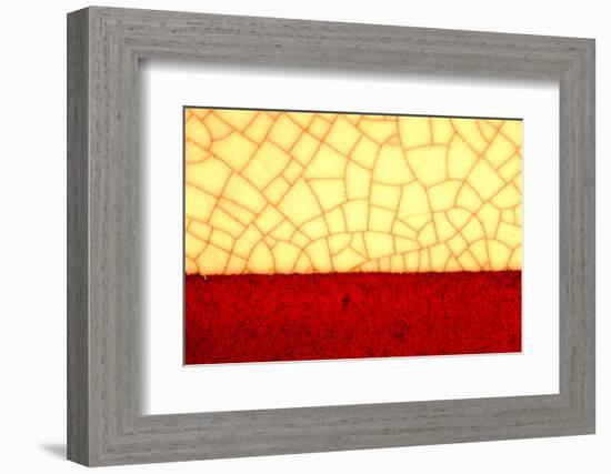 Tile Abstract I-Andy Bell-Framed Photographic Print