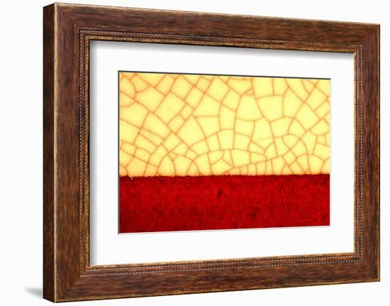 Tile Abstract I-Andy Bell-Framed Photographic Print