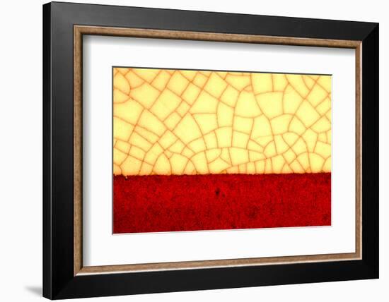 Tile Abstract I-Andy Bell-Framed Photographic Print