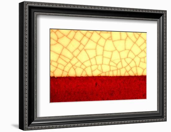 Tile Abstract I-Andy Bell-Framed Photographic Print