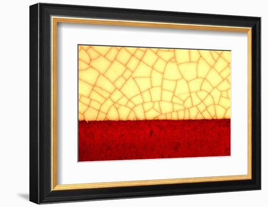 Tile Abstract I-Andy Bell-Framed Photographic Print