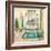 Tile Bath II-Margaret Ferry-Framed Art Print