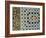 Tile Detail, Attarine Medressa, Fez, Morocco, North Africa-Bruno Morandi-Framed Photographic Print