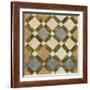 Tile of Squares I-Alonzo Saunders-Framed Art Print