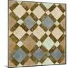 Tile of Squares I-Alonzo Saunders-Mounted Art Print