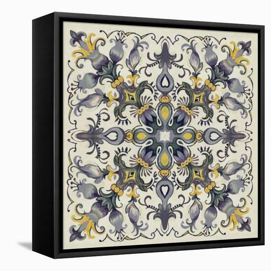 Tile Patterns I-Margaret Ferry-Framed Stretched Canvas