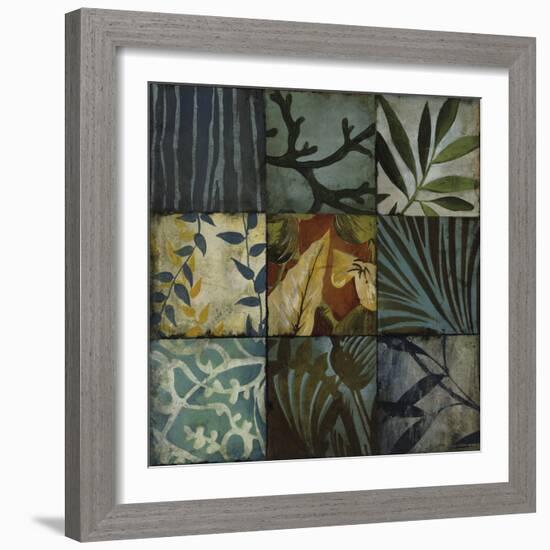 Tile Patterns II-Douglas-Framed Giclee Print