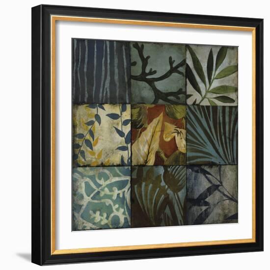 Tile Patterns II-Douglas-Framed Giclee Print