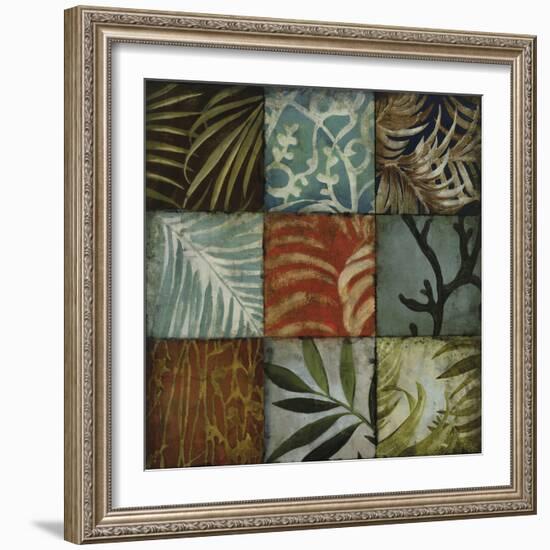 Tile Patterns III-Douglas-Framed Giclee Print