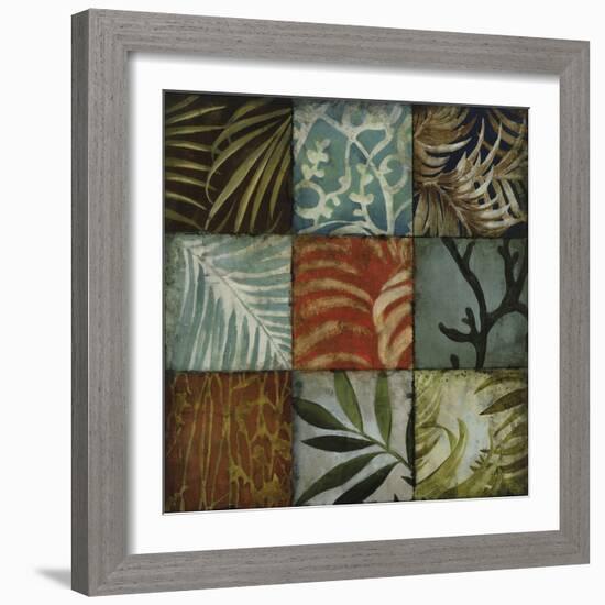 Tile Patterns III-Douglas-Framed Giclee Print