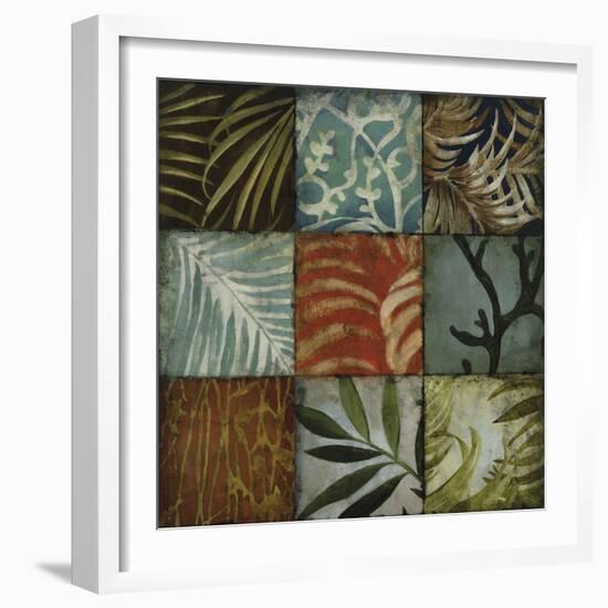 Tile Patterns III-Douglas-Framed Giclee Print