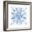 Tile Stencil II Blue-Anne Tavoletti-Framed Art Print