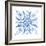 Tile Stencil II Blue-Anne Tavoletti-Framed Art Print