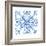 Tile Stencil IV Blue-Anne Tavoletti-Framed Art Print