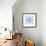 Tile Stencil IV Blue-Anne Tavoletti-Framed Art Print displayed on a wall