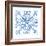 Tile Stencil IV Blue-Anne Tavoletti-Framed Art Print