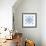 Tile Stencil IV Blue-Anne Tavoletti-Framed Art Print displayed on a wall