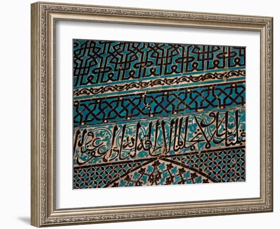Tile Walls of Tile Museum, Karatay, Turkey-Joe Restuccia III-Framed Photographic Print