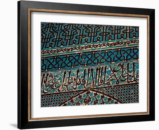 Tile Walls of Tile Museum, Karatay, Turkey-Joe Restuccia III-Framed Photographic Print